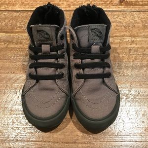 Toddler Vans Dark Gray
